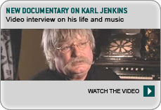 KARL JENKINS: interview about his life and music
