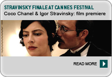STRAVINSKY FILM IS CANNES FINALE