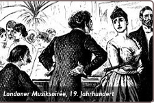 Londoner Musiksoirée, 19. Jahrhundert