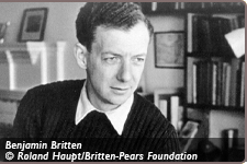 Benjamin Britten © Roland Haupt/Britten-Pears Foundation