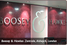 Boosey & Hawkes Zentrale, Aldwych, London