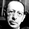 Igor Stravinsky Photo © Gene Fenn
