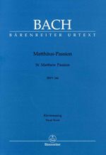 Barenreiter Vocal Scores