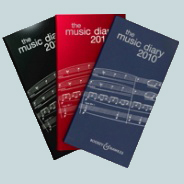 Out Now! Boosey & Hawkes Music Diaries 2010
