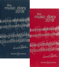 The Boosey & Hawkes Music Diary 2018