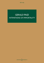 Gerald Finzi: Hawkes Pocket Scores