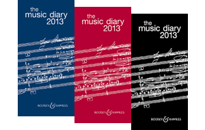 Boosey & Hawkes Music Diary 2013