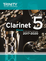 Trinity College Clarinet Exam Pieces 2017-2020