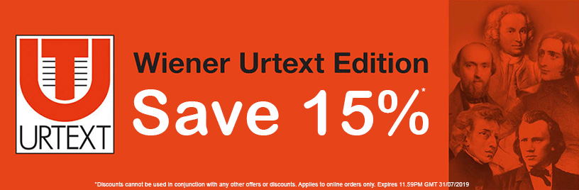 Save 15% on Wiener Urtext