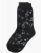 Socks Womens Notes Black