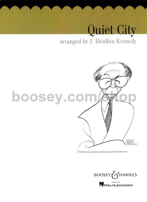 aaron copland quiet city quiet city copland sheet music