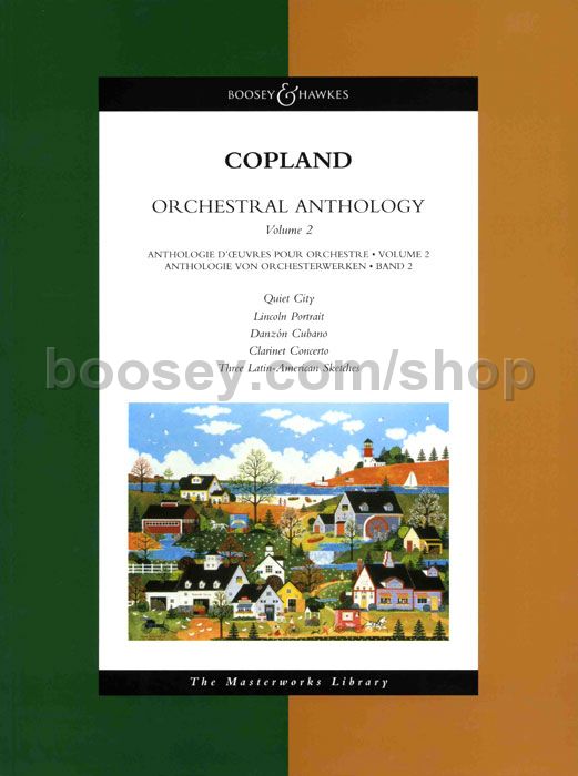 aaron copland orchestral anthology 2 copland orchestral works
