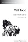Todd, Will: Ave Verum Corpus for SATB & piano