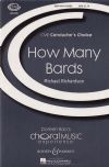 Richardson, Michael: How Many Bards SATB, oboe & piano