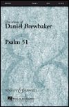 Brewbaker, Daniel: Psalm 51 SATB & organ