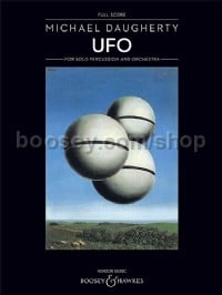 UFO (Full Score) (Orchestra & Solo Percussion)
