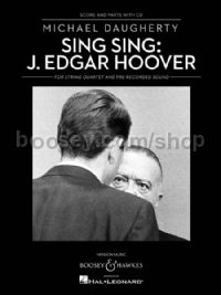 Sing Sing: J. Edgar Hoover (Score, Parts & CD)