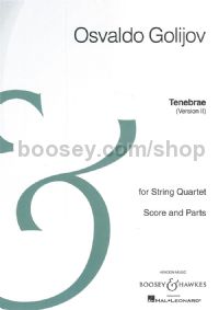 Tenebrae (Version II) (String Quartet Score & Parts)