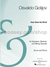 How Slow the Wind (score & parts)