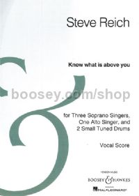 Know What Is Above You (Vocal Score)