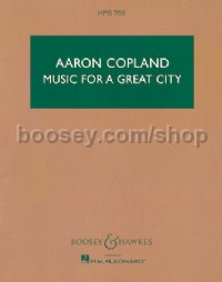 Music For A Great City (Study Score - Hawkes Pocket Score 769)