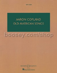 Old American Songs (Study Score - Hawkes Pocket Score 830)