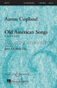 Old American Songs Choral Suite (SAB & Piano)