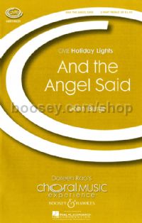 And the Angel Said (SSA Vocal Score)