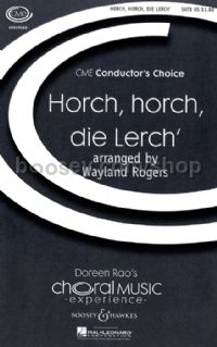Horch, Horch, die Lerch' (SATB & Piano)