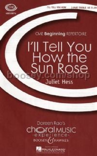 I'll Tell You How the Sun Rose (2-part Treble Voices & Piano)