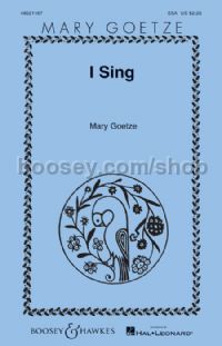 I Sing (SSA & Piano)