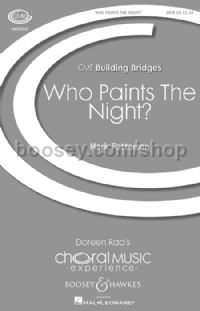 Who Paints The Night? (SATB & Piano)