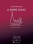 A Simple Song from 'Mass' (Band Full score only)