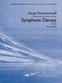 Symphonic Dances, Movement 3 (Wind Band Score & Parts)