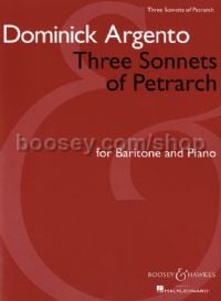 Three Sonnets of Petrarch (Baritone & Piano)