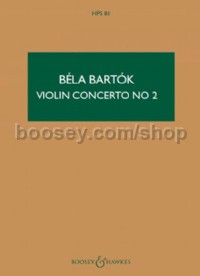 Violin Concerto No.2 (Hawkes Pocket Score - HPS 81)