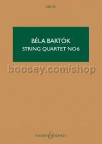 String Quartet No.6 (1939) (Hawkes Pocket Score - HPS 25)