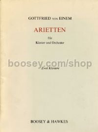 Arietten Op. 50 (2 Pianos, 4 Hands)