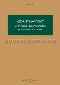 Chanson de Paracha (Hawkes Pocket Score - HPS 998)