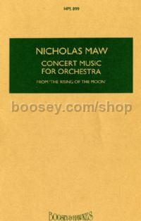 Concert Music for Orchestra (Hawkes Pocket Score - HPS 899)