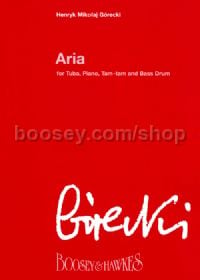 Aria Op. 59 (Tuba, Piano, Tam-Tam, Drum)