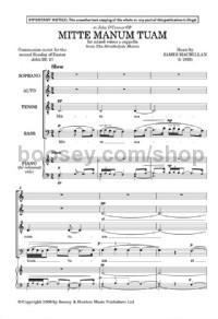 Mitte manum tuam (SATB a cappella) - Digital Sheet Music