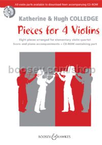Pieces for 4 violins (String Ensemble)