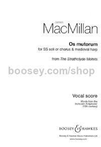Os mutorum (from The Strathclyde Motets) (SS)