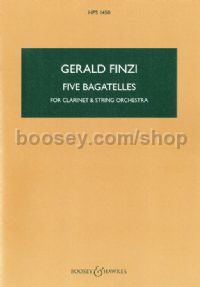 Five Bagatelles (Hawkes Pocket Score - HPS 1450)