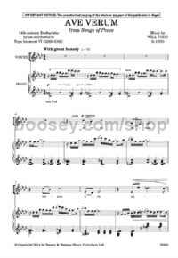 Ave verum (SA & piano) - Digital Sheet Music