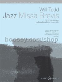 Jazz Missa Brevis (Jazz Trio Parts)