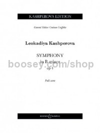Symphony in B minor op 4 (Score)