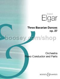 3 Bavarian Dances Piano Conductor & Parts