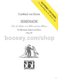Serenade Op. 84 (Clarinet, Bassoon, Horn)